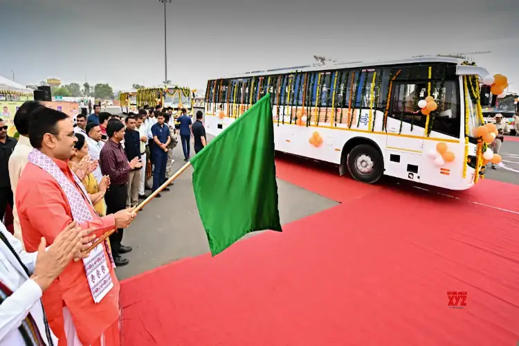 CM Bhajanlal Sharma flags off 207 new buses on occasion of Rajasthan Diwas 2026