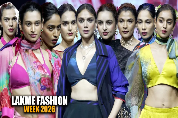 Aditi Rao Hydari was seen in a stunning avatar at Lakmé Fashion Week 2026.