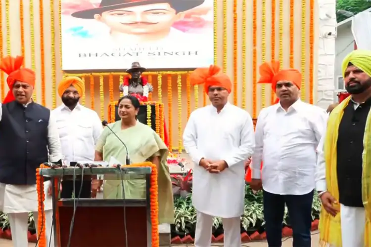 Delhi CM Rekha Gupta unveils Bhagat Singh statue, inaugurates restored 'Historic Courtroom' on Shaheed Diwas
