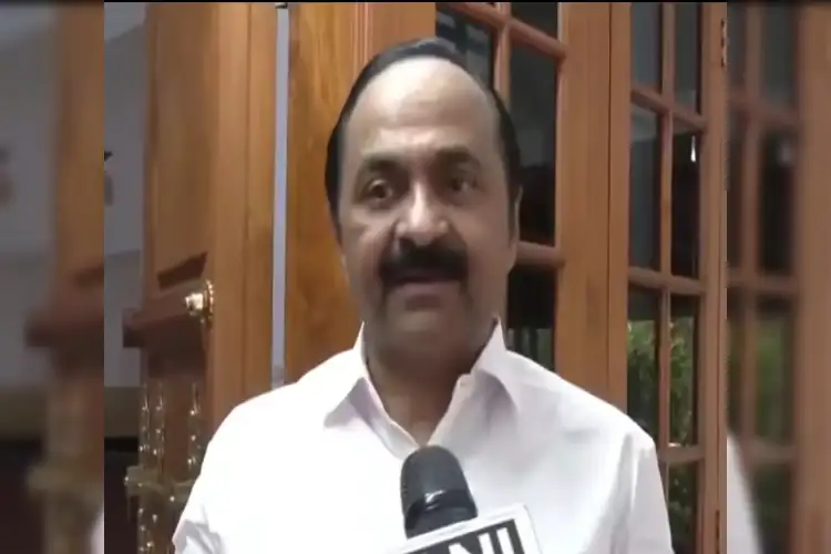 Senior Congress leader VD Satheesan files nomination for Kerala assembly polls