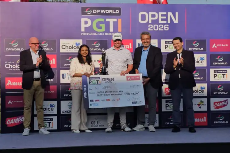 South Africa's MJ Daffue secures win on dramatic final day of PGTI Open 2026; Saptak Talwar finishes as best Indian in tied second