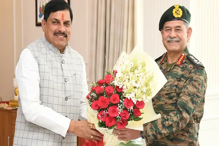 Army Chief Gen Upendra Dwivedi meets MP CM Mohan Yadav; next Army Day parade to be held in Bhopal