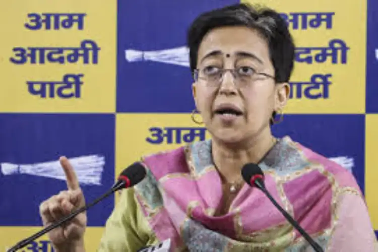 Atishi accuses PM Modi of surrendering to America, criticizes BJP's LPG cylinder stance