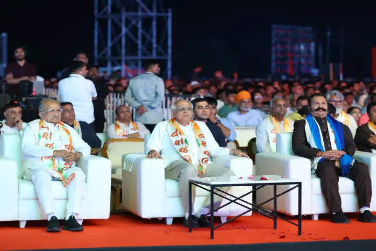 Gujarat: CM Bhupendra Patel and Dy CM Sanghavi grace 