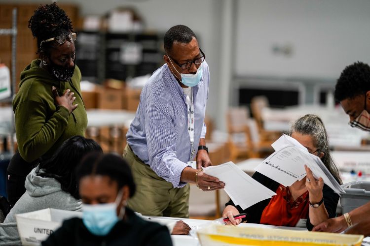 Election officials are conspiring with the Kerala government to weaken the election process: BJP