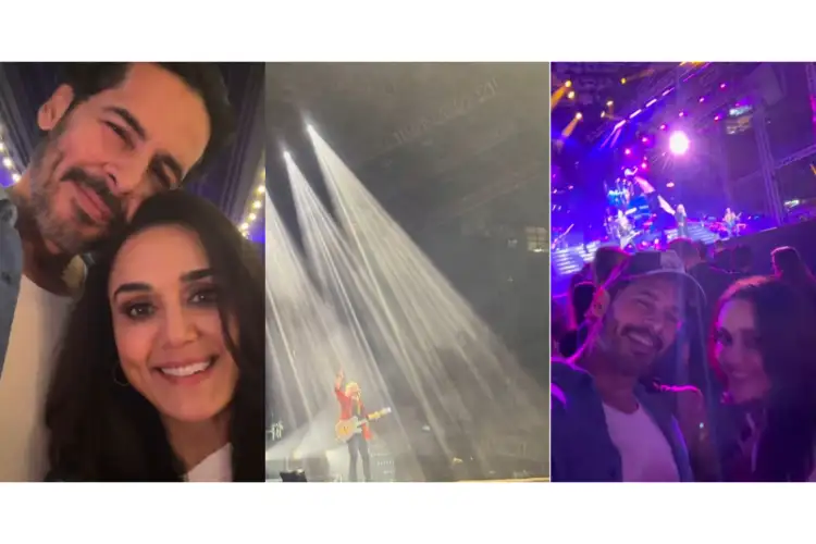 Preity Zinta enjoys Def Leppard concert with Dino Morea, calls it 