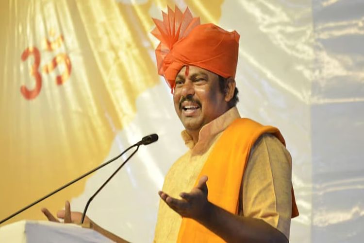 Telangana MLA Raja Singh questions opposition to 'Vande Mataram', calls for 'Hindu Rashtra'