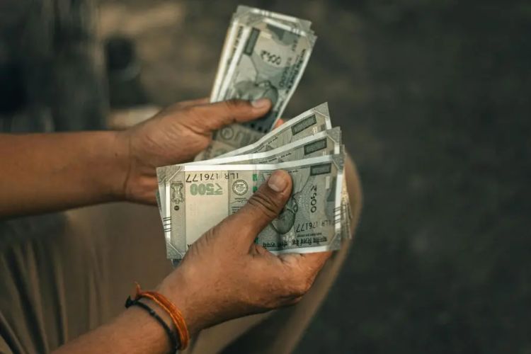 The Rupee strengthened by 128 paise to reach 93.57.