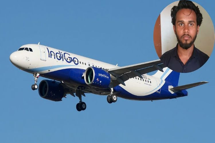 Youth arrested at Varanasi Airport for attempting to open aircraft door.