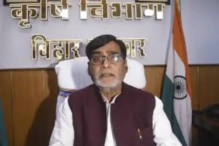 Bihar Agriculture Minister Ram Kripal Yadav assures farmers of support after hailstorm damages crops