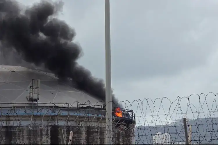 Fire extinguished on Kuwaiti oil tanker hit by drone attack in Dubai waters