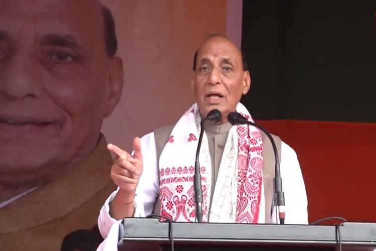 Congress Misused the Talent and Capabilities of Assam's Youth: Rajnath