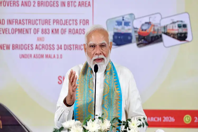 Assam witnessing new era of development, connectivity: PM Modi