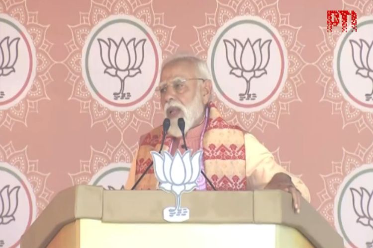 If the Congress comes to power, it will enact a law to protect infiltrators in Assam: Prime Minister Modi