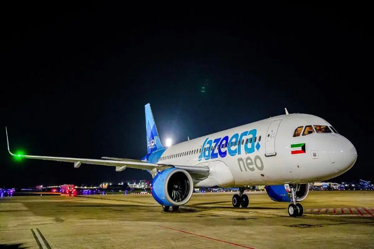 Jazeera Airways has expanded its services in India to Kozhikode, Tiruchirappalli, Mangaluru, and Kannur.