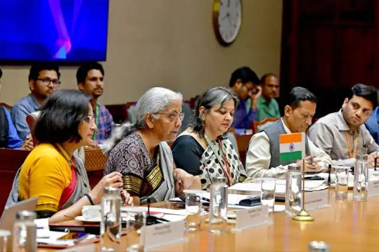 Sitharaman meets Russia's First Deputy PM Manturov in Delhi; talks focus on trade, investment ties