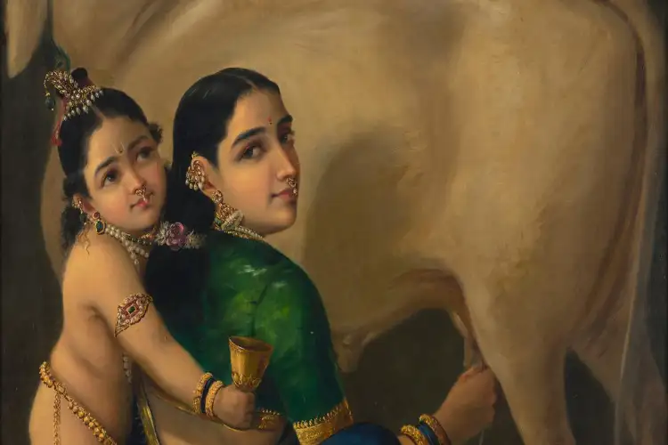 Raja Ravi Varma's painting 'Yashoda and Krishna' sets Indian art record with Rs 167.2 crore sale in auction