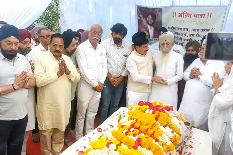 Ujjain Student Gurkirat Singh Manocha's mortal remains brought back from Canada; CM Mohan Yadav attends last rites