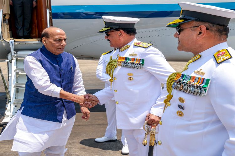 Navy ensures safety of Indian commercial ships and oil tankers: Rajnath Singh