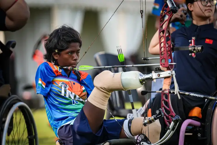 Payal Nag Becomes World's First Armless and Legless Archery Champion