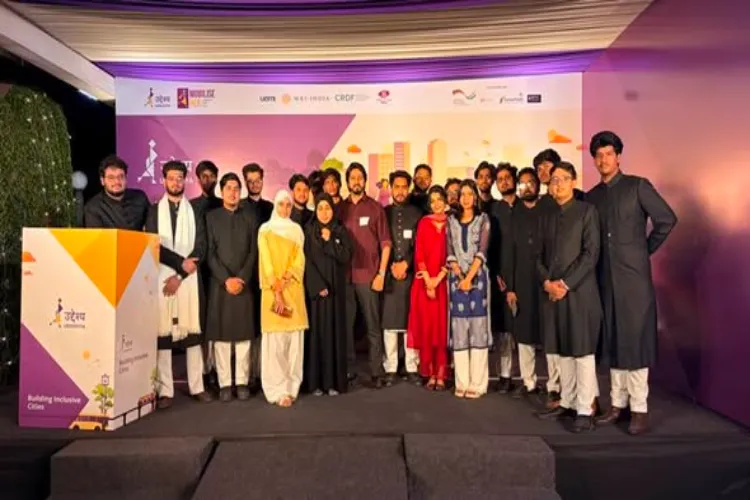 The AMU Film Club secured second place at the 'Uddeshya' event in Delhi.