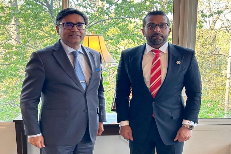 Foreign Secretary Misri meets FBI Director Kash Patel
