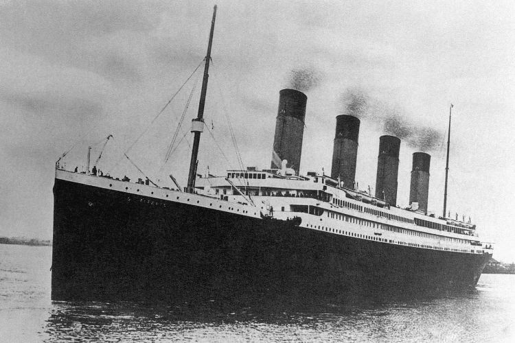 April 10: The Titanic set out on its first and final voyage.