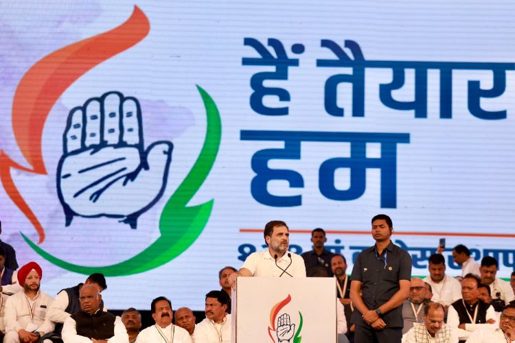Rahul will flag off the Congress' 'Run for Ambedkar, Run for Constitution' marathon on Sunday.