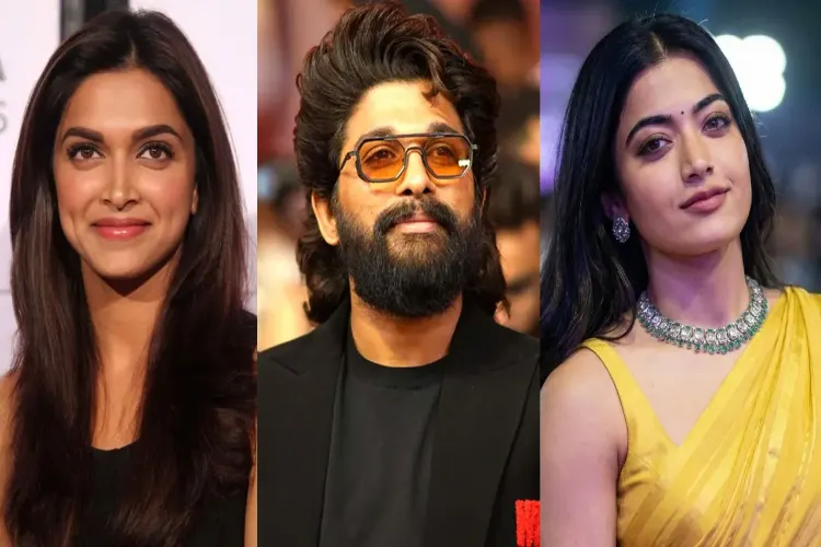 Allu Arjun is the highest-paid in the film Raka; Deepika and Rashmika trail behind.