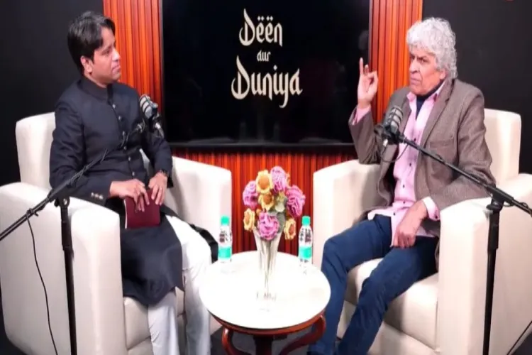 Actor Nasir Abdullah said, the real religion of success is hard work and talent.