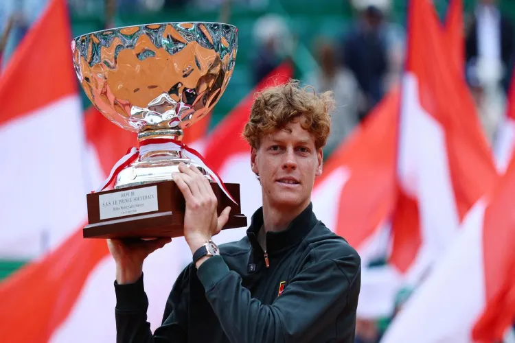 Sinner Makes History, Wins Monte Carlo Masters by Defeating Alcaraz