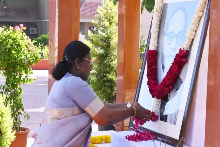 President Murmu pays tribute to Ambedkar on his birth anniversary