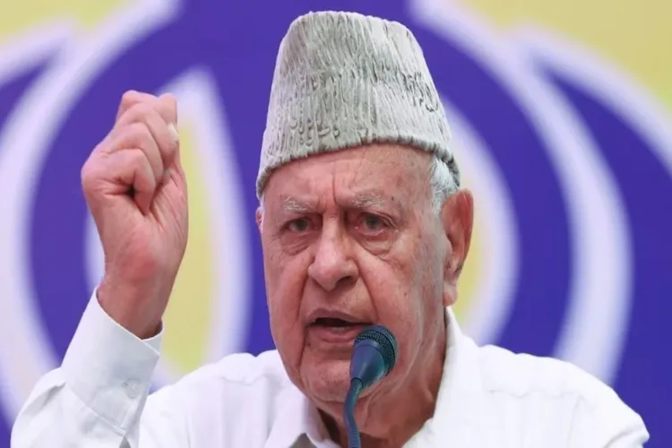 Farooq Abdullah's Statement: Pakistan Must End the Conflict