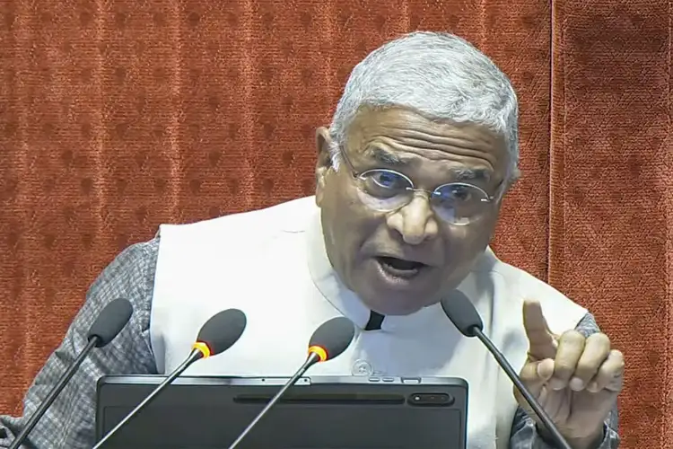 Rajya Sabha MP Harivansh Singh files nomination for Rajya Sabha Deputy Chairman post