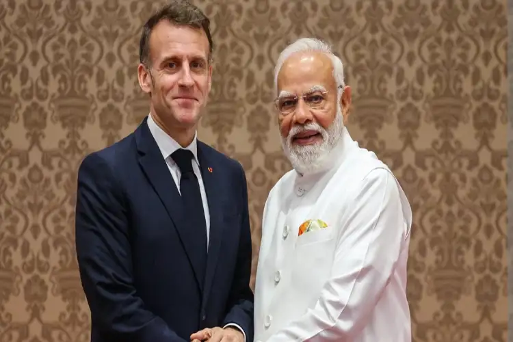 PM Modi, Macron stress upon need to urgently restore safety, freedom of navigation in Strait of Hormuz