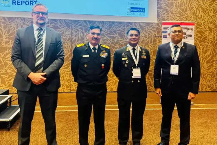 Indian Coast Guard delegation participates in World Border Security Congress in Vienna