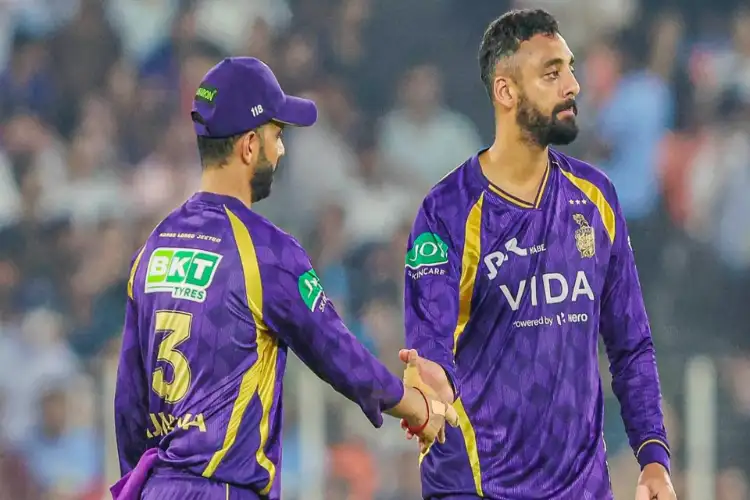 Varun Chakaravarthy cecomes third bowler to take 100 wiuckets for KKR