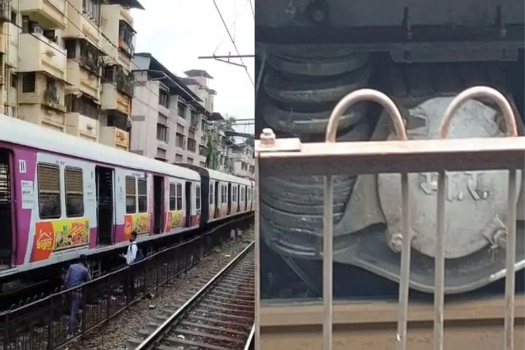 Empty local train coach derails near Mumbai, peak-hour suburban services affected