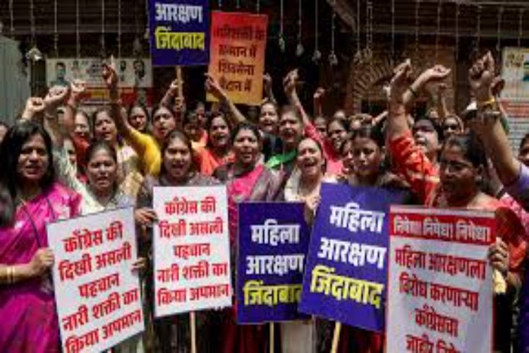 BJP organised a public outrage women's march in Jaipur