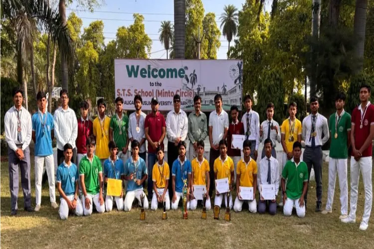 STS School Dominates AMU Inter-Hall Sports Competitions, Clinching Multiple Titles