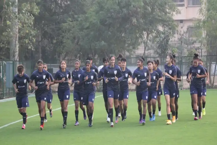 Indian football team drawn in Group B of SAFF Women's C'ship in Goa