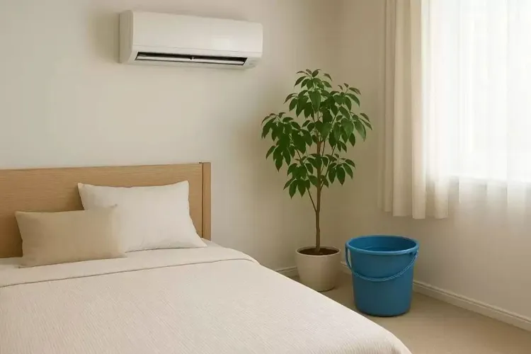 A Bucket of Water with the AC: A Simple Solution, Big Benefits