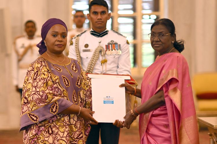 Ambassadors of four countries, including Congo and Namibia