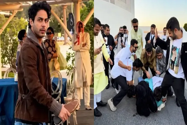 Aryan Khan Wins Hearts by Saving the Shoes at a Wedding