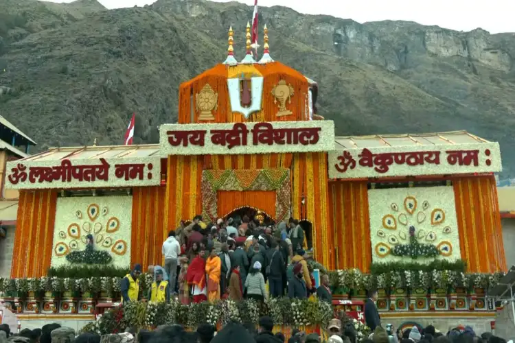 Uttarakhand: Industrialist Mahendra Sharma donates Rs 1.01 crore to BKTC at Badrinath Dham
