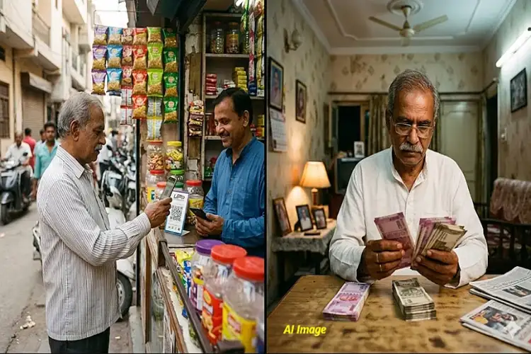 India sees parallel surge in cash and digital payments, SBI flags 