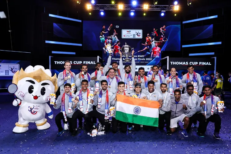 Thomas-Uber Cup: Indian Men's Team's Spectacular Victory