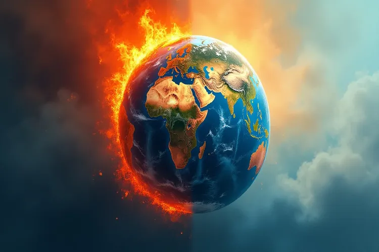 Rising Global Imbalance Due to the Climate Crisis and War