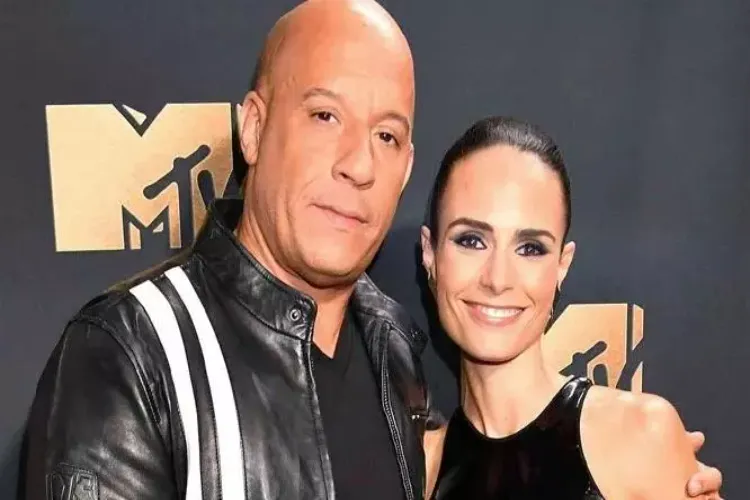 Vin Diesel wished Jordana Brewster a happy birthday.