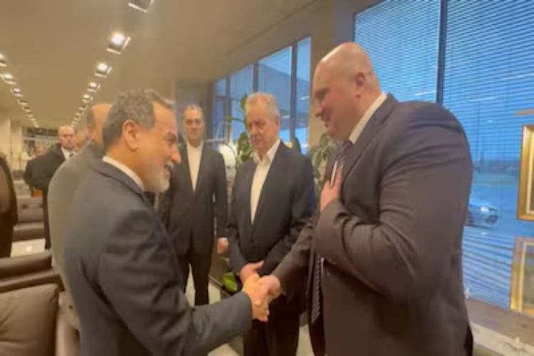 Araghchi, Iran's foreign minister who arrived in Russia
